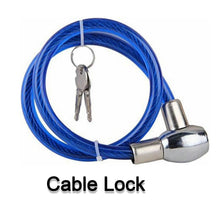 Multipurpose Cable Lock for Bike, Luggage, Steel Keylock, Anti-Theft - Super Bachat
