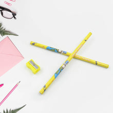 Wooden Pencil Set (5 Pc): School Supplies, Stationery Set for Kids - Super Bachat