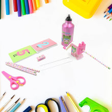 12-Piece Stationery Set: Pencil Box, Pencils, Erasers & More - Super Bachat