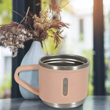 Stainless Steel Vacuum Coffee / Tea Cup, Tea Mug Hot Insulated Double Wall Stainless Steel, Coffee, and Milk Cup with Handle Easy To Carry: Coffee Cup (6 pc) - Super Bachat