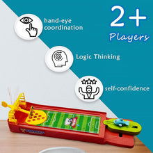 Mini Table Top Finger Football Game for Kids-Desktop Game for Kids & Adults, Fun Indoor Finger Bowling Game for Boys & Girls, Family Board Game - Super Bachat