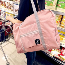 Large Capacity Luggage Bag, Foldable Waterproof Travel Bag (1 Pc / Mix Color) - Super Bachat