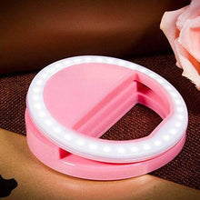Phone Selfie Light Selfie Ring Light Selfie Light for Smartphone Selfie Light for Phone Battery Operated Selfie Ring Light (Battery Not Included) - Super Bachat