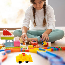 Vehicle Car Engineering Automobile Construction Car Toys Set for Children Kids Crane Excavator Road Roller Forklift Mixer Truck Transporter Truck Machine Construction Toys (6 Pcs Set) - Super Bachat