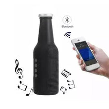 Bottle-Shaped Wireless Bluetooth Speaker with FM, USB & AUX Support - Super Bachat