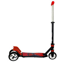 Basic Kids Ride On Leg Push Scooter for Boys and Girls (4 - 8 Years Old Kids) Foldable Scooter Cycle with Height Adjustment for Boys and Girls Multicolor (1 Pc / 3 Wheel)  - Super Bachat
