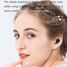 Wireless Bluetooth 5.0 In-Ear Earbuds – Mini Stereo with Mic - Super Bachat