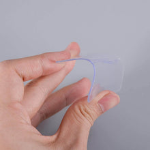 New Double Side Tape Sticker Strong Waterproof Wall Indoor Nano Adhesive No Trace Gel Clear Industrial Multipurpose Removable Use for Bedroom, Home, Kitchen, Hotel (0.8mmx1pc) - Super Bachat