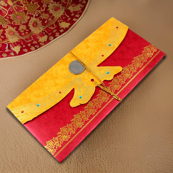 Wedding Gift Card / Cover (1 Pc / Multicolour) - Super Bachat