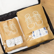 BEACH BAG SHOES STORAGE BAG CLOSET ORGANIZER NON-WOVEN TRAVEL PORTABLE BAG WATERPROOF POCKET CLOTHING CLASSIFIED HANGING BAG SHOE BAG LUGGAGE TRAVEL PORTABLE SHOE POUCH NON WOVEN TRANSPARENT WINDOW (3 PC ) - Super Bachat