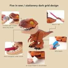 Dinosaur Stationery Set 5-in-1 Dinosaur (1 Set) - Super Bachat