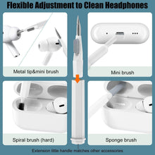 Keyboard Cleaner Kit, 20-in-1 Laptop Phone Screen Cleaning Kit, Keyboard Cleaning Kit with Electronic Cleaning Brush Spray for AirPods Pro, iPhone Pro, Camera, Computer Cleaning  - Super Bachat