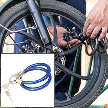 Multipurpose Cable Lock for Bike, Luggage, Steel Keylock, Anti-Theft - Super Bachat