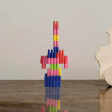 Bullet Blocks for Intelligent Kids Creative Bullets Shaped Building Blocks (Approx 88 Pcs) - Super Bachat