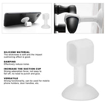Self-Sucking Silicone Door Stopper (1 Pc / Mix Color) - Super Bachat