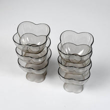 Serving Dessert Bowl Set - 6pcs Ice Cream, Salad, and Fruit Bowls (Brown Box) - Super Bachat