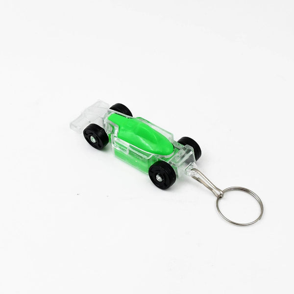 Cars Shape Keychain with On / Off Button LED Flashing Light (1 Pc) - Super Bachat
