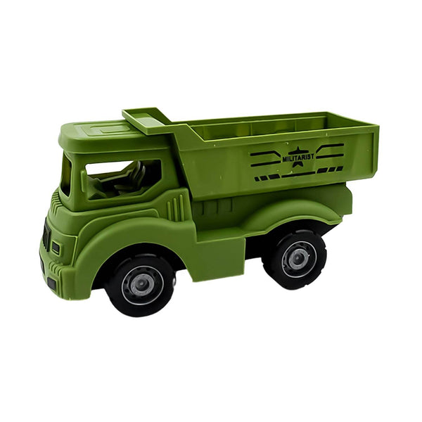 Friction Powered Dumper Toy Truck For Kids | With Opening Container Feature | Strong & Durable Plastic Material | Indoor & Outdoor Play Birthday Gift for Baby Boys & Girls (1 Pc) - Super Bachat