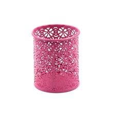 Pen Holder Office Desk Metal Mesh Pen Stand (1 Pc) - Super Bachat