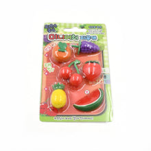 3D Mix Design Fancy & Stylish Colorful Erasers, Mini Eraser Creative Cute Novelty Eraser for Children Different Designs Eraser Set for Return Gift, Birthday Party, School Prize (1 Set) - Super Bachat