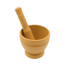 Mortar and Pestle Set for Spices, Okhli Masher, Khalbatta, Kharal, Mixer, Natural & Traditional Grinder and Musal, Well Design for Kitchen, Home, Herb - Super Bachat