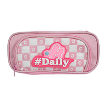 Pencil Pouch With Zipper (1 Pc / 2 Compartment ) - Super Bachat