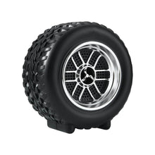 Portable Tyre / Wheel Shape Wireless Bluetooth Speaker (1 Pc) - Super Bachat