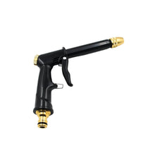 Plastic Body, Metal Trigger & Brass Nozzle Water Spray Gun For Water Pipe | Non-Slip | Comfortable Grip | Multiple Spray Modes | Ideal Pipe Nozzle For Car Wash, Gardening,& Other Uses - Super Bachat