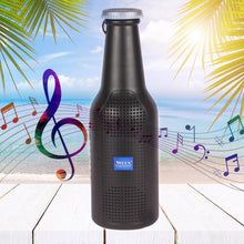 Bottle-Shaped Wireless Bluetooth Speaker with FM, USB & AUX Support - Super Bachat