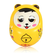 Musical Roly Poly Toys for Baby | Push and Shake Wobbling Toy with Music | Tumbler Doll Toy for Babies | Sound Balancing Doll Toys for Baby Boys, Girls 8+ Months Multicolor (1 Pc) - Super Bachat
