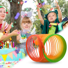 Rainbow Spring, Rainbow Spring Toys, Slinky, Slinky Spring Toy, Toy for Kids, for Kids Adults of All Age Group, for Birthdays, Compact and Portable Easy to Carry (1 Pc) - Super Bachat