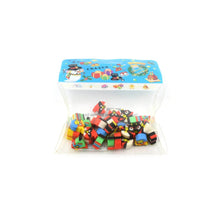 Fancy & Stylish Colorful Erasers, Mini Eraser Creative Cute Novelty Eraser for Children Different Designs Eraser Set for Return Gift, Birthday Party, School Prize (28 Pcs In 1 Packet) - Super Bachat