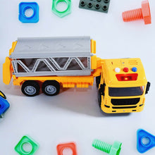 Realistic Long-Haul Toy Vehicle Transport Playset with Lights and Sound - Super Bachat