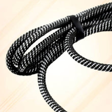 3 in 1 Magnetic USB Charging Cable | USB-c Android and Lightning with Extra Protecting Nylon| Strong Magnetic Cable with Full Rotation Support Fast Charging - Super Bachat