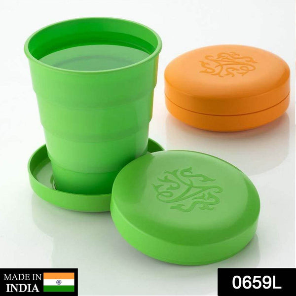 Unbreakable Magic Cup / Folding / Pocket Glass for Travelling - Super Bachat