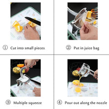 MANUAL ALUMINIUM METAL FRUIT PRESS JUICER - Super Bachat