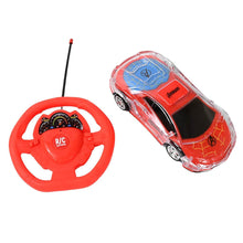 Plastic Remote Control Car, Remote Control Racing car with Two Function Backward and Forward. Handle Design Remote. Best Birthday Gift, Birthday Return Gift with Rechargeable Battery For Car - Super Bachat