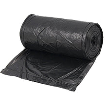 Black Garbage Bags / Dustbin Bags / Trash Bags 45x50cm (1Pc) (1 Roll contain 10 Bags) - Super Bachat