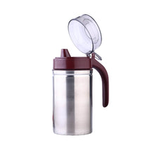 Oil Dispenser Stainless Steel with small nozzle 500ML Oil Container. - Super Bachat