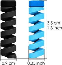 Spiral Charger Spring Cable Protector Data Cable Saver (Pack of 4) - Super Bachat