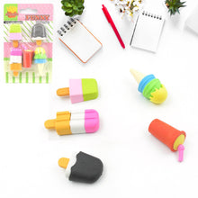 Mini Eraser Set for Kids (5 Pieces) - Fun Designs, Party Favors, School Prizes - Super Bachat