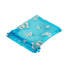 Organza Return Gift Bags Small Mesh Bags Drawstring Gift Bags Christmas Drawstring Organza Gift Bags, Wedding Party Festival Gift Bags, Jewellery Packing Pouch Dry Fruit Pouch 10×12 Cm (100 Pcs Set) - Super Bachat