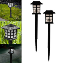 Solar Garden Lights, Outdoor Solar Landscape Lights, Waterproof Outdoor Solar Lights Walkway for Patio, Lawn, Yard, and Landscape (Pack of 2) - Super Bachat