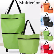Folding Cart Bags Trolley Shopping Bag For Travel Luggage - Super Bachat