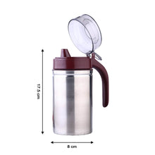 Oil Dispenser Stainless Steel with small nozzle 500ML Oil Container. - Super Bachat