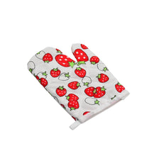 Designer Multicoloured Oven Mitt and Pot Holder - Super Bachat