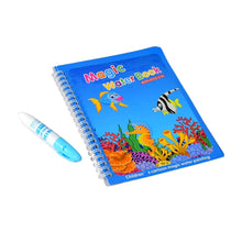 Magic Water Quick Dry Book Water Coloring Book Doodle with Magic Pen Painting Board - Super Bachat