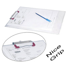 Transparent Premium Exam Pad with Centimeter Measuring Side for Students - Super Bachat
