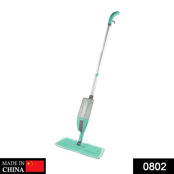 Cleaning 360 Degree Healthy Spray Mop with Removable Washable Cleaning Pad - Super Bachat