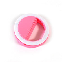 Phone Selfie Light Selfie Ring Light Selfie Light for Smartphone Selfie Light for Phone Battery Operated Selfie Ring Light (Battery Not Included) - Super Bachat
